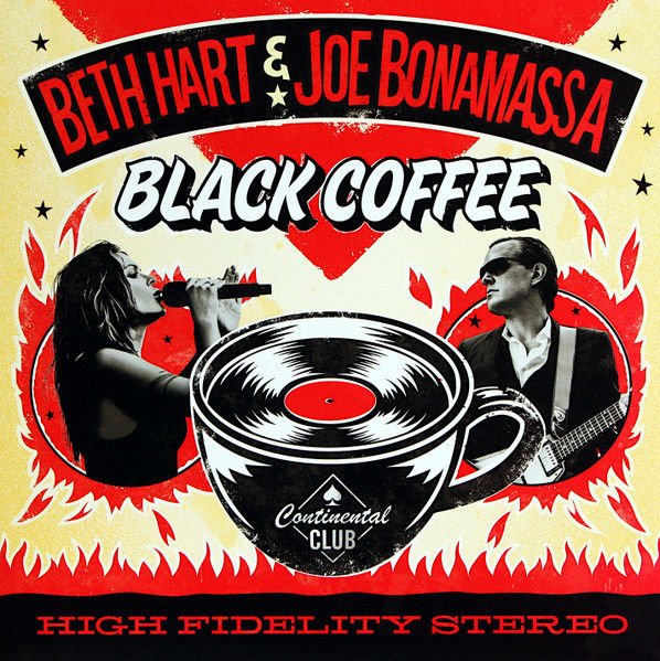 BETH HART & JOE BONAMASSA - BLACK COFFEE (2017) - 2LP 180GR COLOURED 2021 EDITION SIFIR PLAK