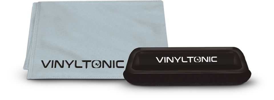 VINYLTONIC - VELVET BRUSH & MICROFIBRE CLOTH - KADİFE PLAK TEMİZLEME FIRÇASI & MİKROFİBER BEZ