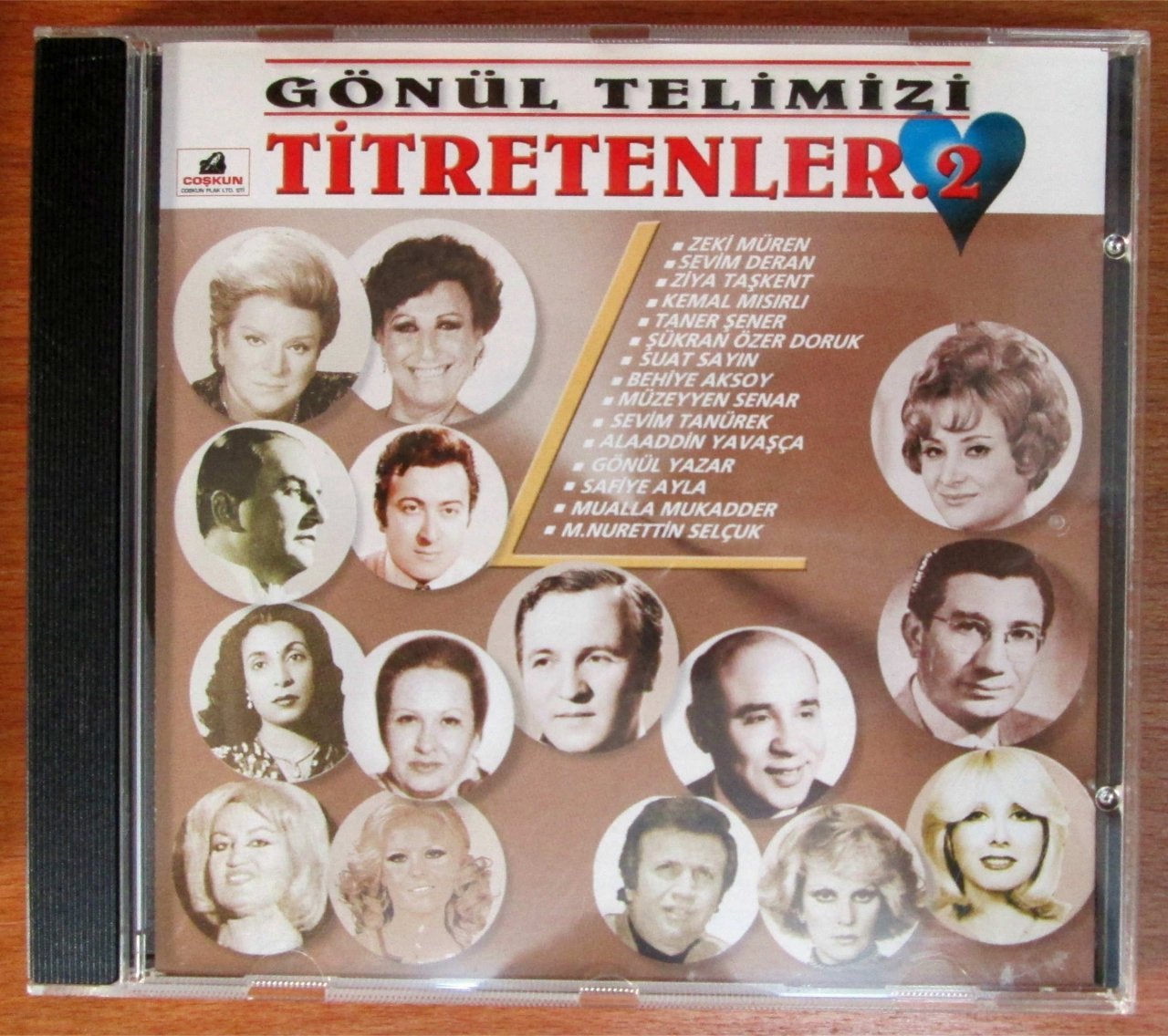 GÖNÜL TELİMİZİ TİTRETENLER 2 - CD 2.EL