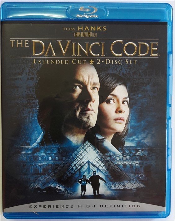 THE DA VINCI CODE - DA VİNCİ ŞİFRESİ - EXTENDED CUT - TOM HANKS - AUDREY TAUTOU - 2BLU-RAY 2.EL