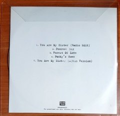 ANTONY AND THE JOHNSONS - YOU ARE MY SISTER WITH BOY GEORGE (2001) - CD ROUGH TRADE PROMO SINGLE 2.EL