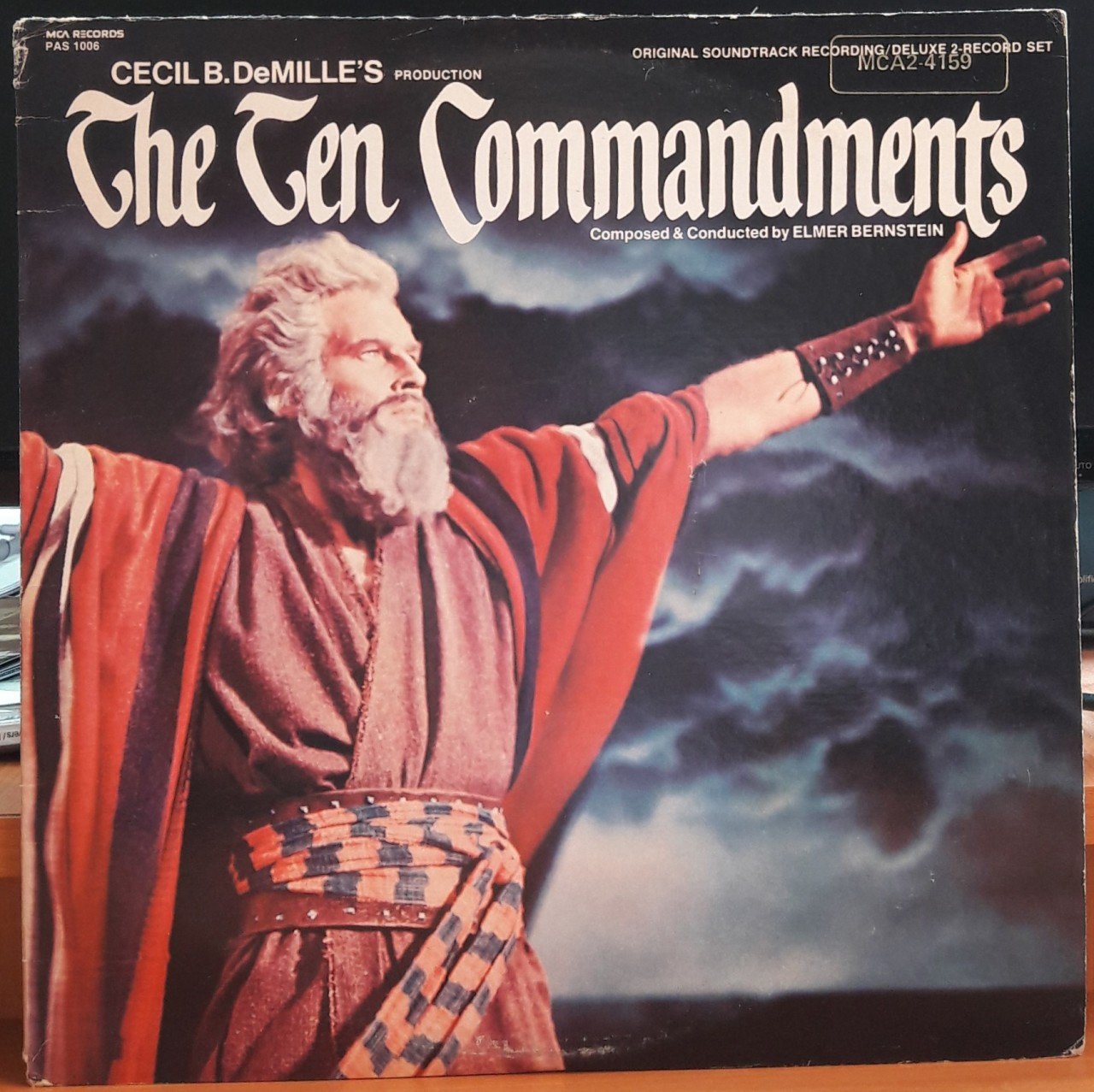THE TEN COMMANDMENTS - SOUNDTRACK - 2PLAK 2.EL
