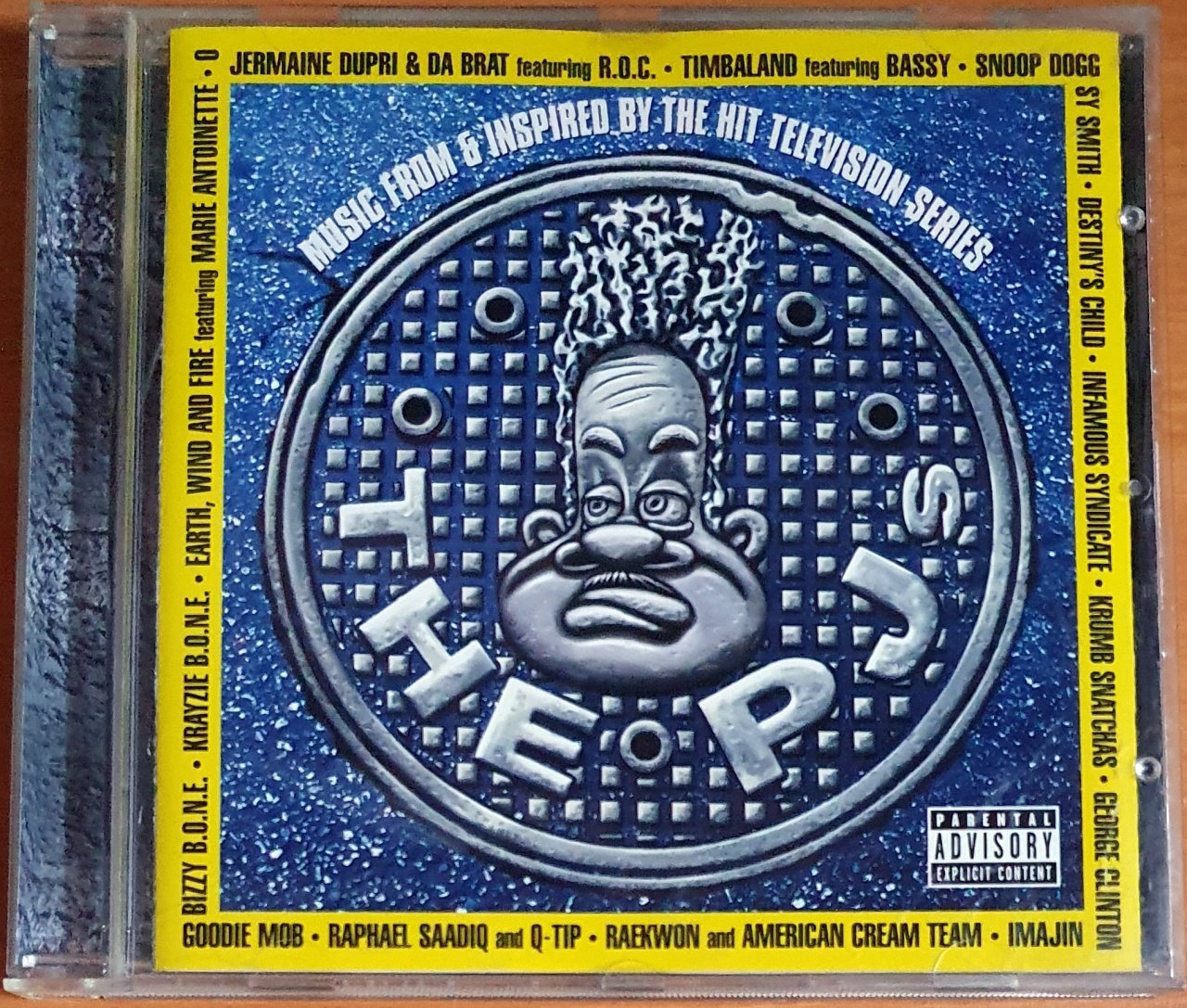 THE PJS SOUNDTRACK / JERMAINE DUPRI, TIMBALAND, SNOOP DOGG, RAEKWON, DESTINY'S CHILD, IMAJIN, GEORGE CLINTON (1999) - CD 2.EL