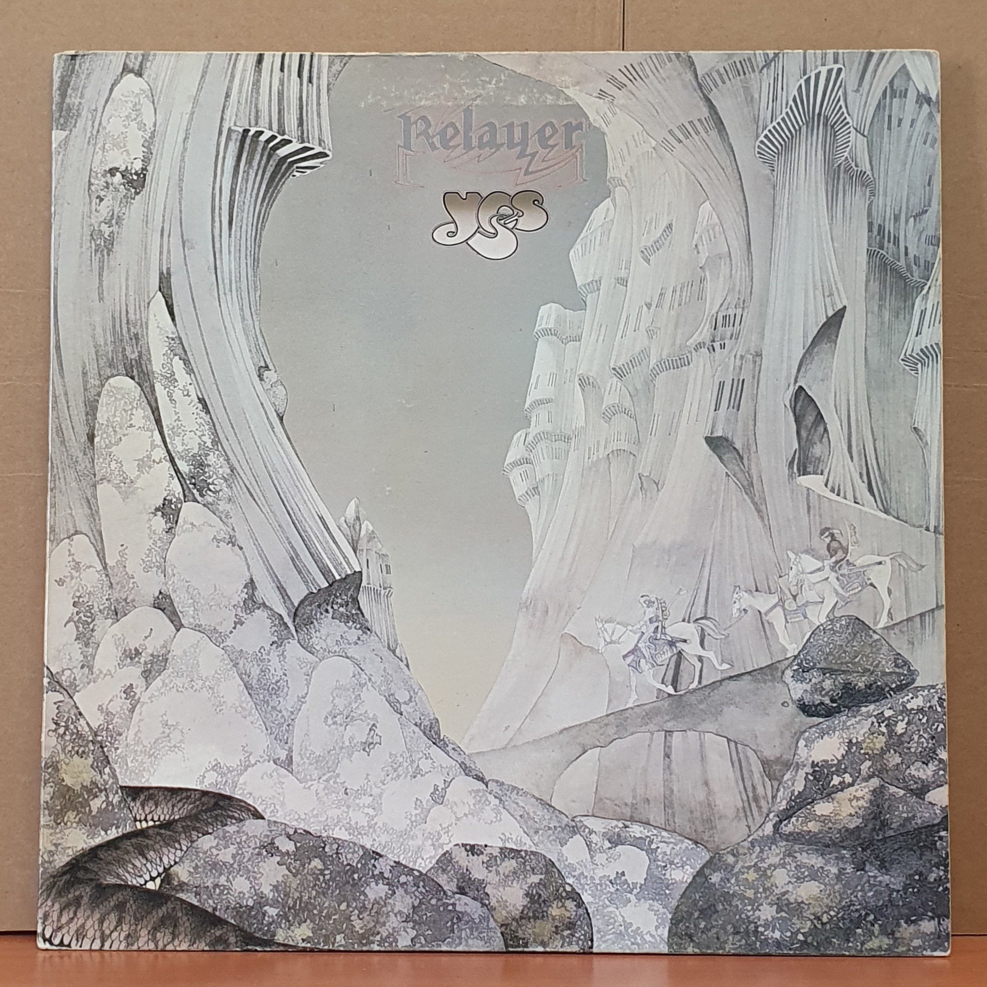 YES - RELAYER (1974) - LP 2.EL PLAK