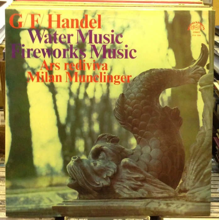HANDEL WATER MUSIC FIREWORKS ARS REDIVIVA LP