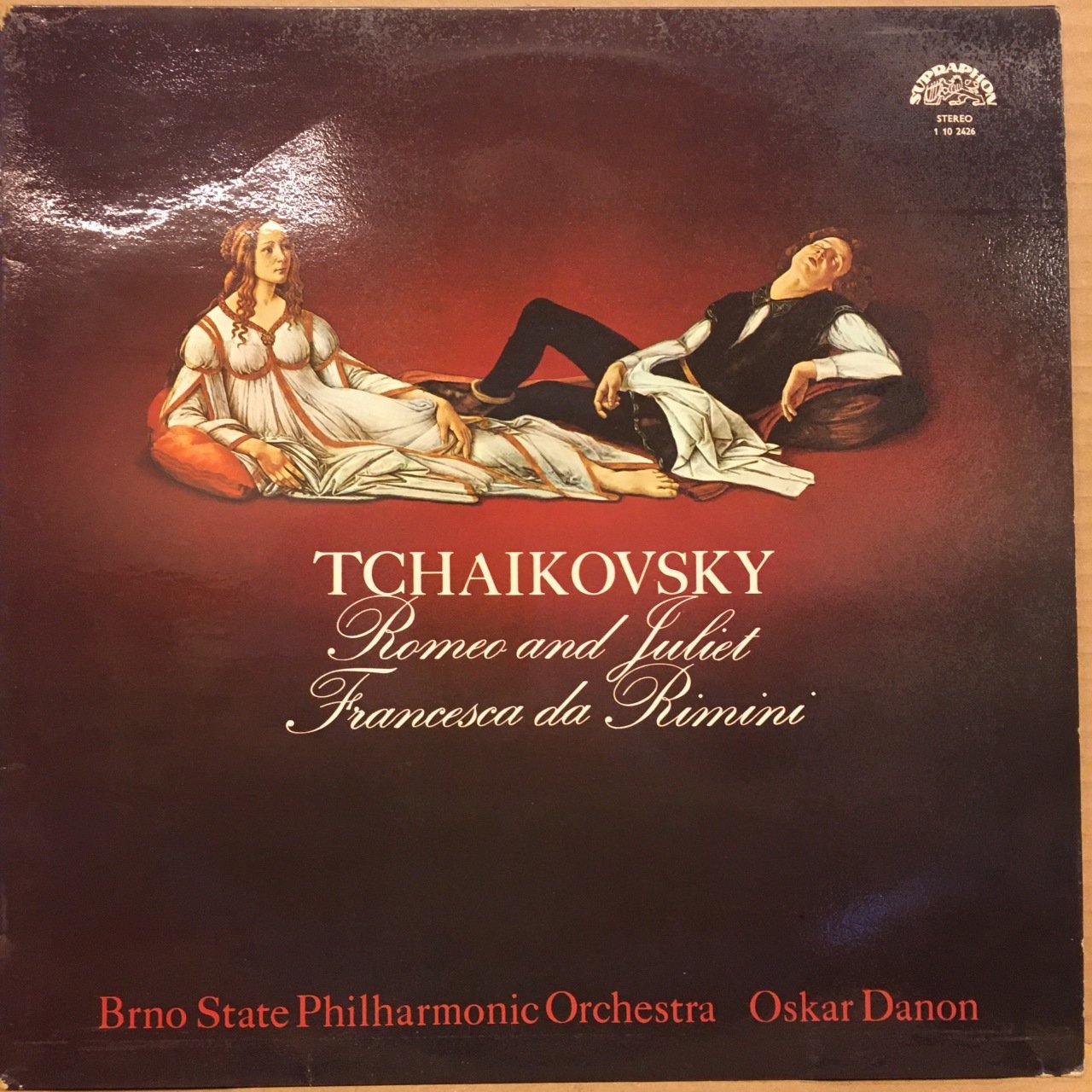 TCHAIKOVSKY ROMEO AND JULIET, FRANCESCA DA RIMINI 1977 2.EL PLAK