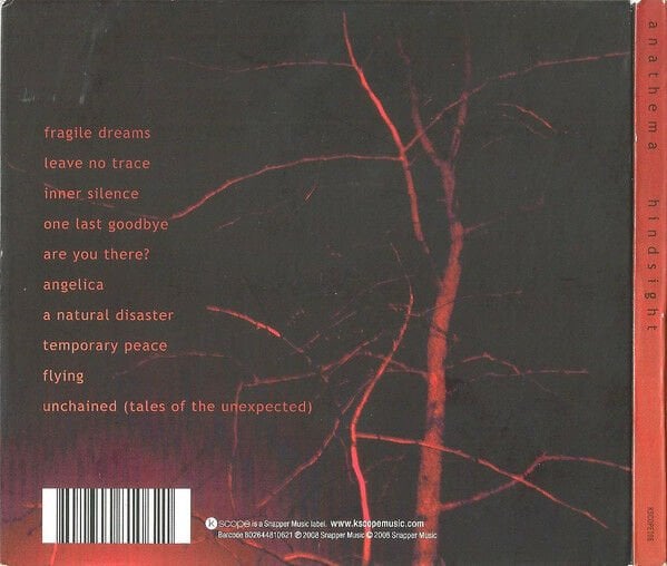ANATHEMA – HINDSIGHT (2008) - DIGIPAK CD SIFIR