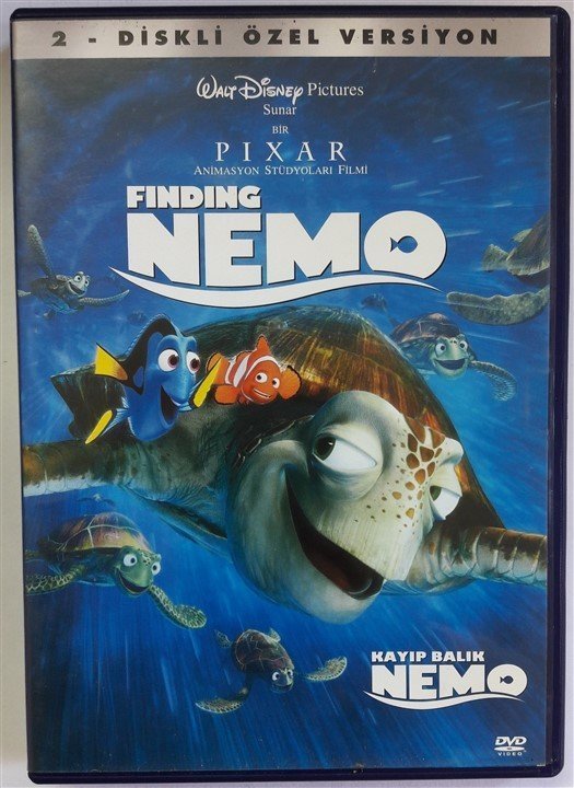 KAYIP BALIK NEMO - FINDING NEMO - WALT DISNEY & PIXAR ANİMASYON - 2DVD 2.EL