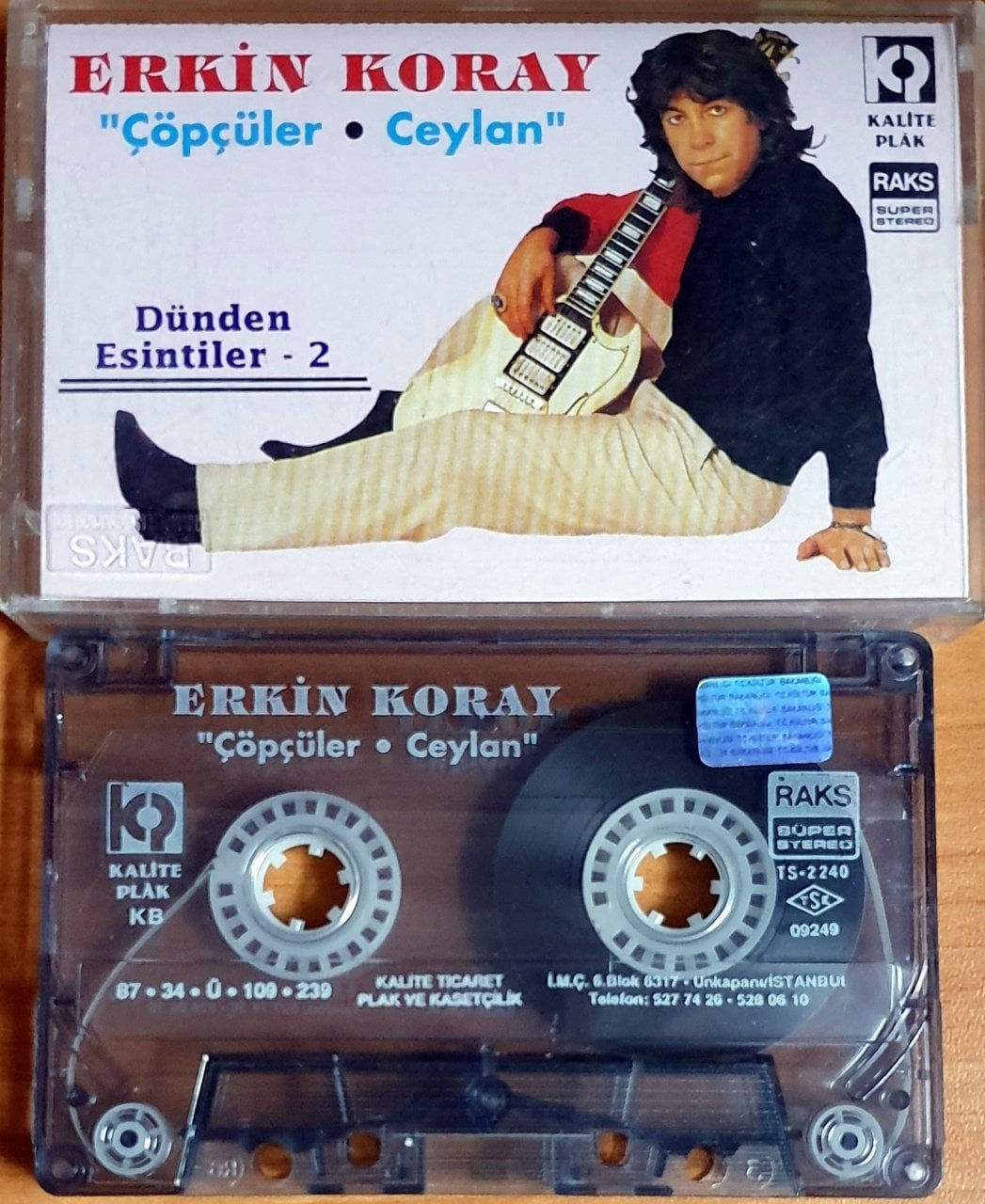 ERKİN KORAY - ÇÖPÇÜLER / CEYLAN - KASET KALİTE 2.EL