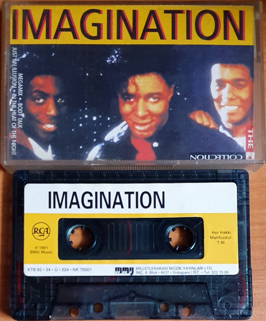 IMAGINATION - IMAGINATION (1992) - KASET MMY 2.EL