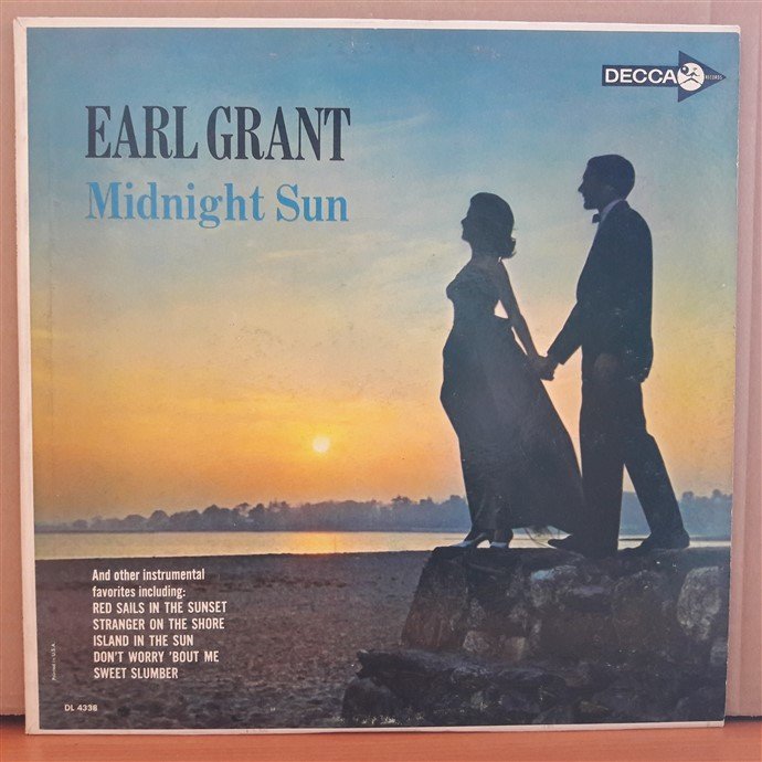 EARL GRANT - MIDNIGHT SUN - LP 2.EL PLAK