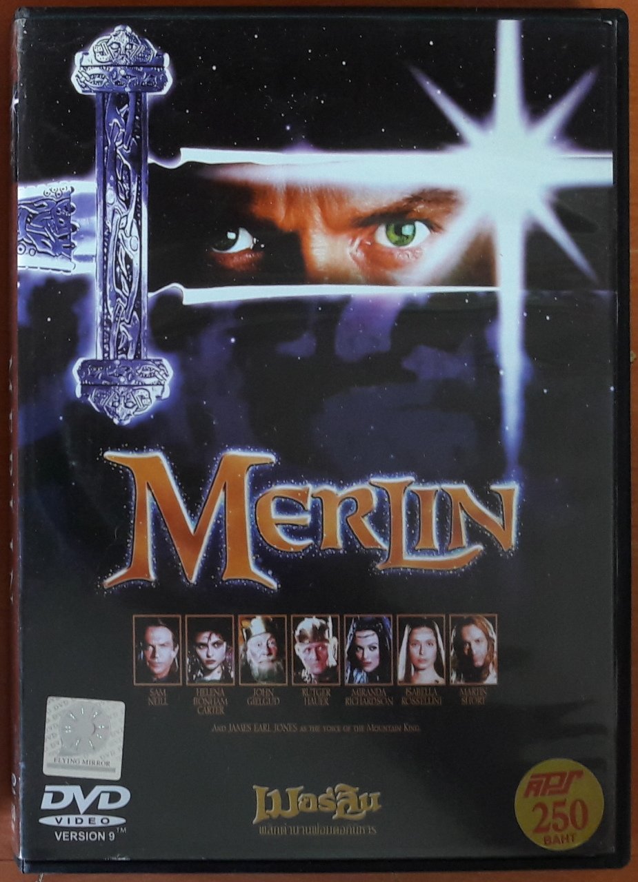 MERLIN - SAM NEILL - DVD 2.EL 3. BÖLGE TR ALTYAZI YOKTUR