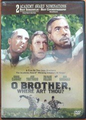 O BROTHER, WHERE ART THOU? - GEORGE CLOONEY - JOHN TURTURRO - ETHAN COEN & JOEL COEN - DVD 2.EL 1. BÖLGE TR ALTYAZI YOKTUR