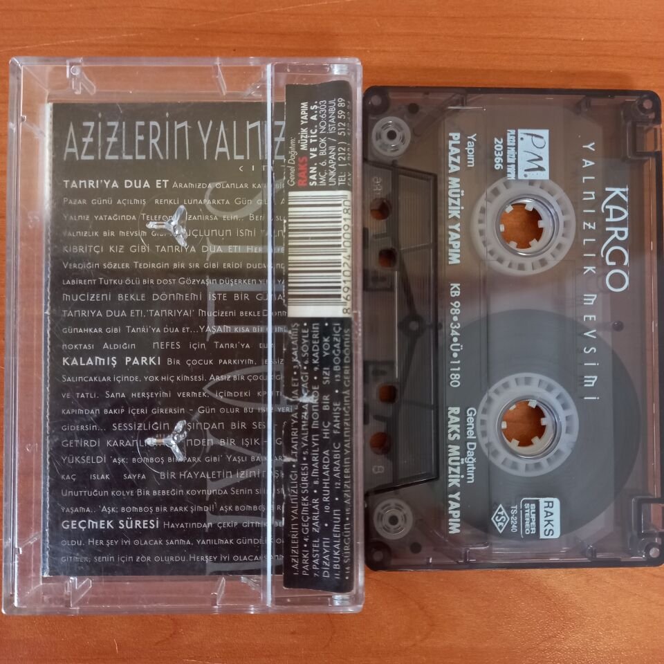 KARGO - YALNIZLIK MEVSİMİ (1998) - KASET 2. EL
