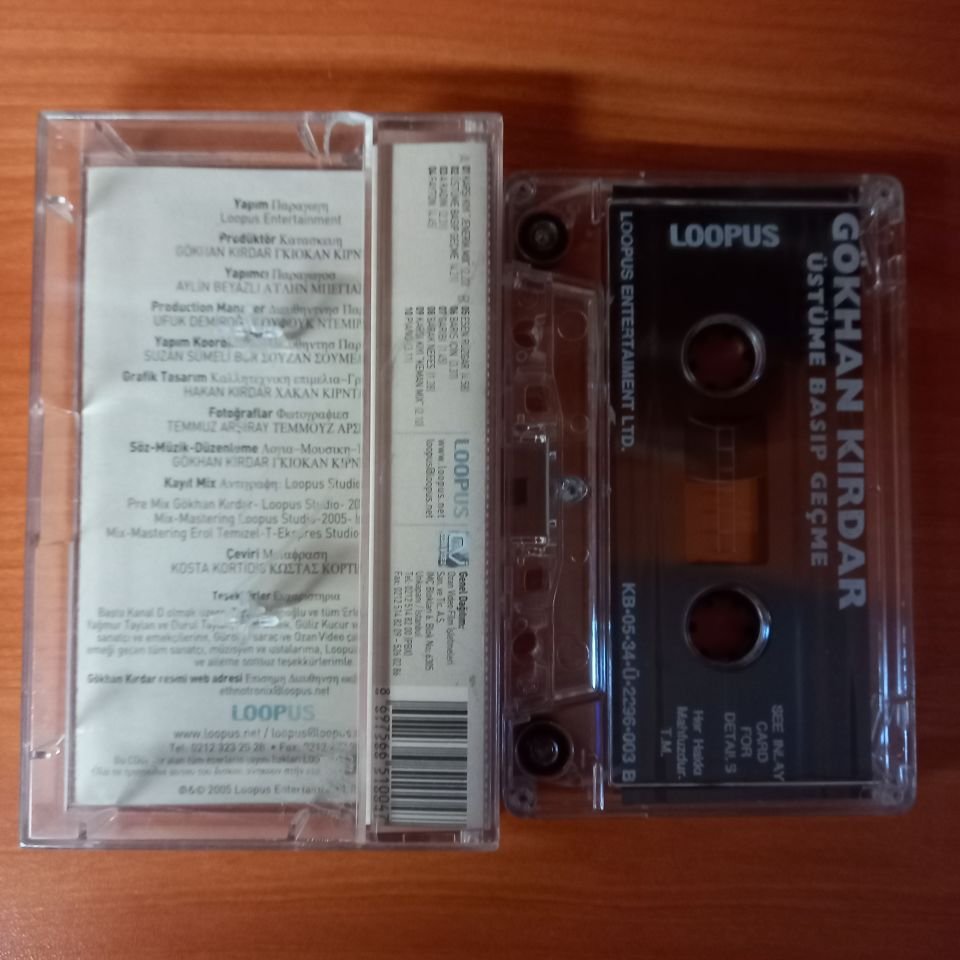 GÖKHAN KIRDAR - ÜSTÜME BASIP GEÇME (2005) - KASET 2.EL