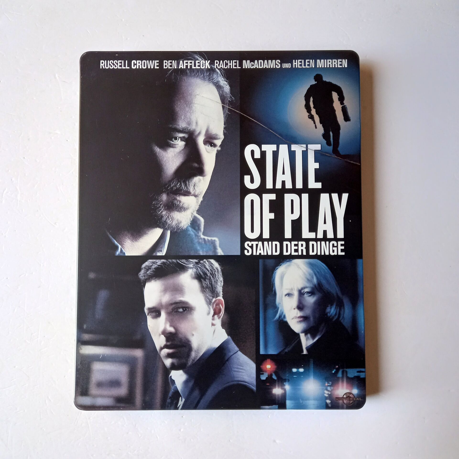 STATE OF PLAY - RUSSELL CROWE, BEN AFFLECK, RACHEL MCADAMS - YÖN.: KEVIN MACDONALD - 2BLU-RAY STEELBOOK METAL KUTU 2.EL TÜRKÇE ALTYAZI YOKTUR