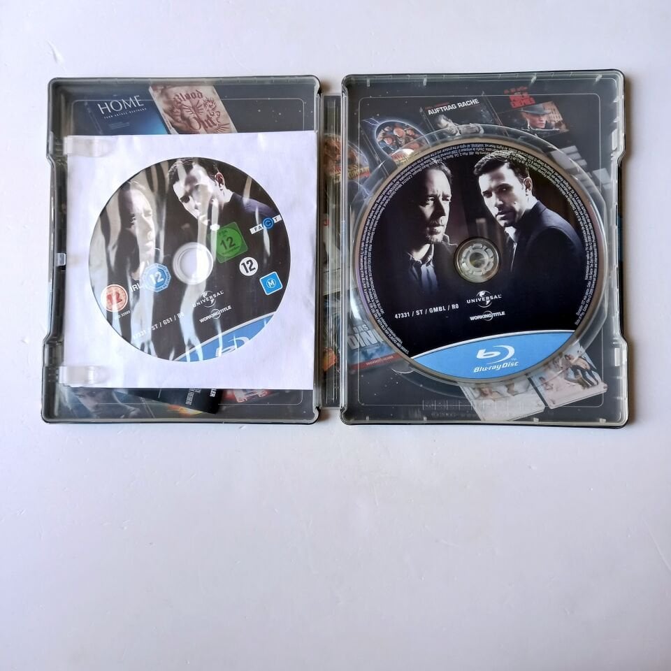 STATE OF PLAY - RUSSELL CROWE, BEN AFFLECK, RACHEL MCADAMS - YÖN.: KEVIN MACDONALD - 2BLU-RAY STEELBOOK METAL KUTU 2.EL TÜRKÇE ALTYAZI YOKTUR