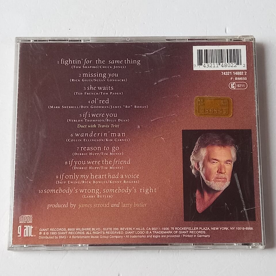 KENNY ROGERS – IF ONLY MY HEART HAD A VOICE (1993) - CD 2.EL