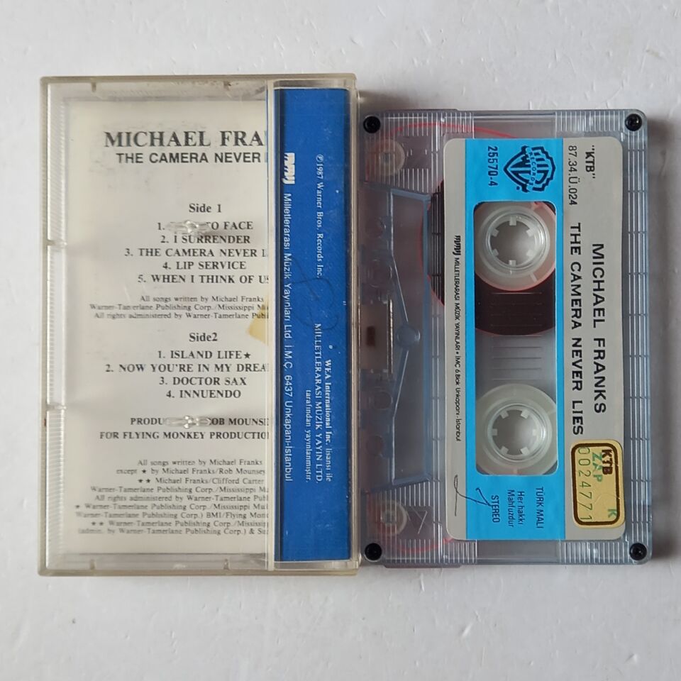 MICHAEL FRANKS - THE CAMERA NEVER LIES (1987) - KASET 2.EL