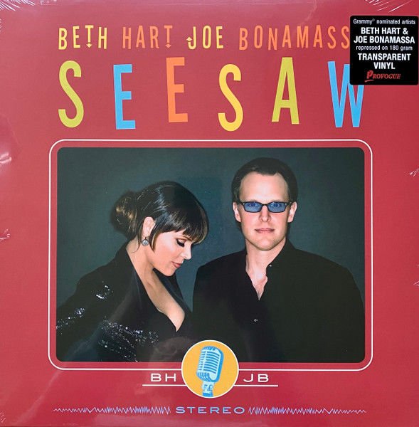 BETH HART & JOE BONAMASSA - SEESAW (2013) - LP 180GR COLOURED 2021 EDITION SIFIR PLAK
