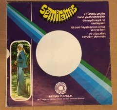 SEMİRAMİS PEKKAN KERVAN PLAK 45LİK KAPAĞI DİKKAT SADECE KAPAKTIR