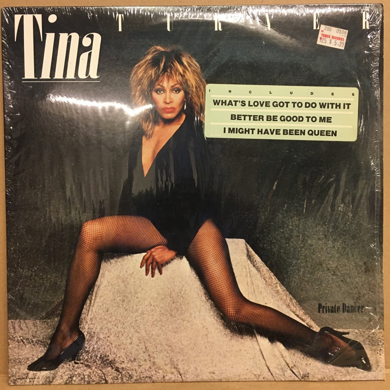 TINA TURNER - PRIVATE DANCER 1983 LP 2.EL PLAK