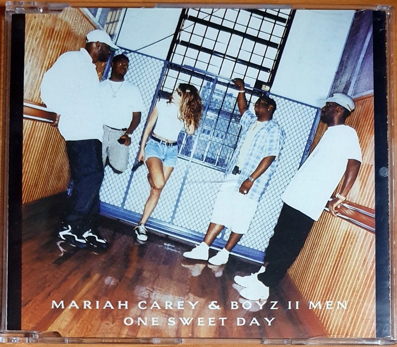 MARIAH CAREY & BOYZ II MEN - ONE SWEET DAY (1995) - CD COLUMBIA SINGLE 2.EL