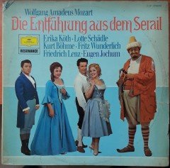 MOZART: DIE ENTFÜHRUNG AUS DEM SERAIL, KÖTH, SCHÄDLE, EUGEN JOCHUM - 2PLAK 2.EL