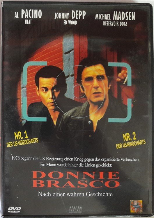 DONNIE BRASCO - AL PACINO - JOHNNY DEPP - MICHAEL MADSEN - DVD 2.EL TR ALTYAZI YOK