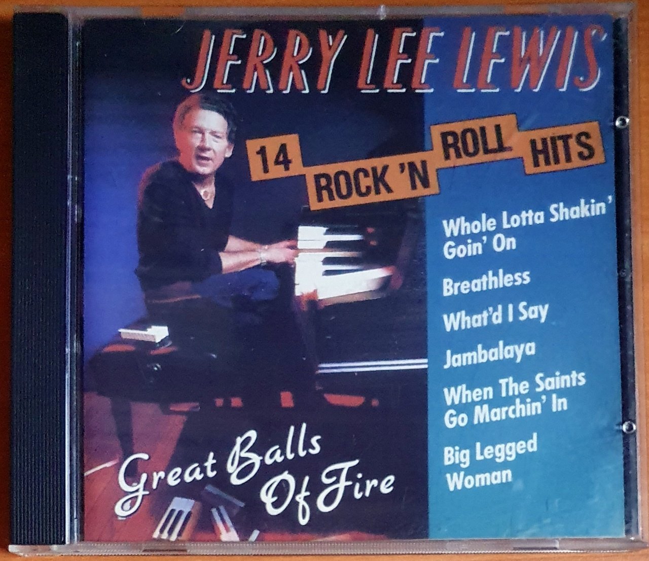 JERRY LEE LEWIS - GREAT BALLS OF FIRE / 14 ROCK 'N ROLL HITS (1996) - CD 2.EL