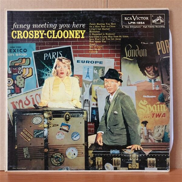 BING CROSBY AND ROSEMARY CLOONEY – FANCY MEETING YOU HERE (1958) - LP 2.EL PLAK