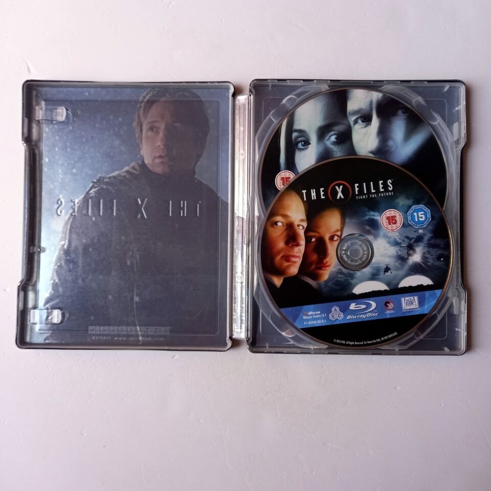 THE X FILES - DAVID DUCHOVNY, GILLIAN ANDERSON - 2BLU-RAY STEELBOOK METAL KUTU 2.EL