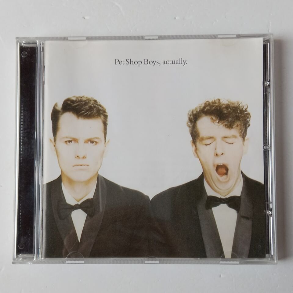 PET SHOP BOYS – ACTUALLY (1987) - CD REMASTERED 2001 REISSUE 2.EL