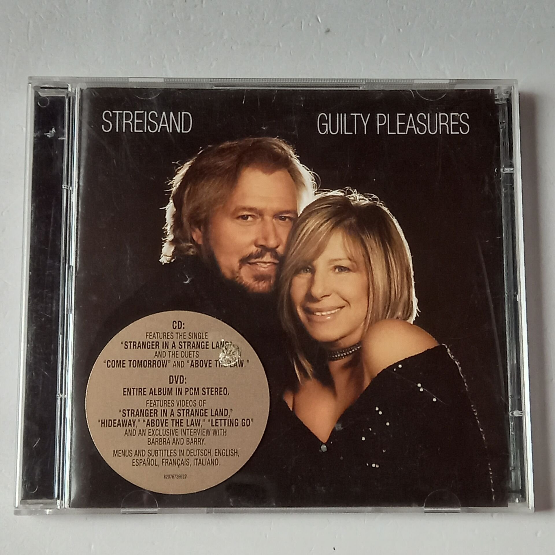BARBRA STREISAND – GUILTY PLEASURES (2005) - CD + DVD 2.EL