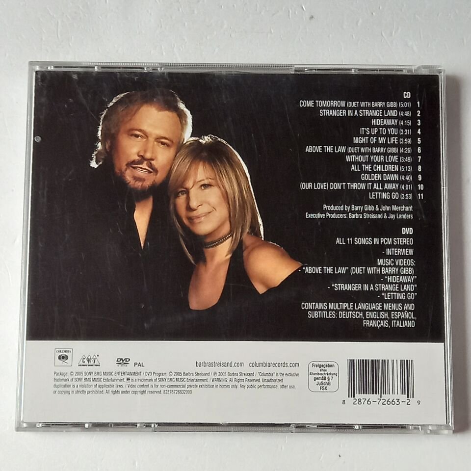 BARBRA STREISAND – GUILTY PLEASURES (2005) - CD + DVD 2.EL
