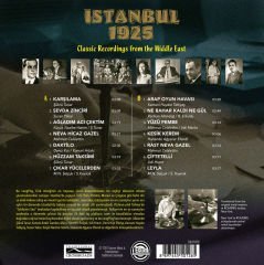 ISTANBUL 1925 - PLAK ŞÜKRÜ TUNAR,KEMANİ HAYDAR TATLIYAY, PERİHAN ALTINDAĞ SIFIR