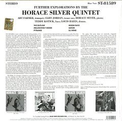 HORACE SILVER QUINTET - FURTHER EXPLORATIONS BY...(1958) - LP SIFIR PLAK