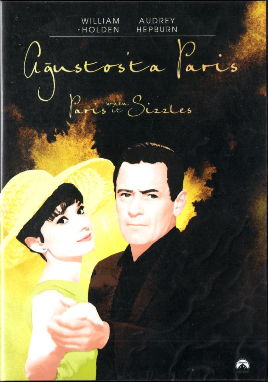 AĞUSTOS'TA PARİS - PARIS WHEN IT SIZZLES - AUDREY HEPBURN - WILLIAM HOLDEN - DVD 2.EL