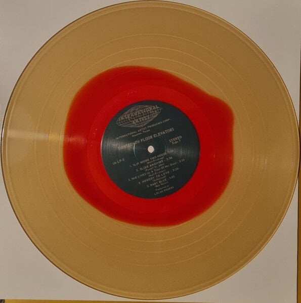 THE 13TH FLOOR ELEVATORS – EASTER EVERYWHERE (1967) - 2LP 2022 LIMITED EDITION REMASTERED REISSUE CREAM & RED SPLAT CLEAR VINYL SIFIR PLAK