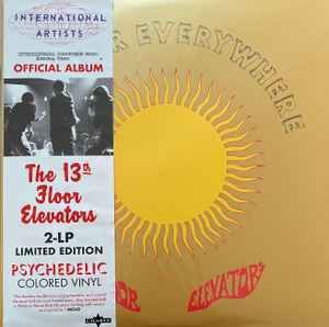 THE 13TH FLOOR ELEVATORS – EASTER EVERYWHERE (1967) - 2LP 2022 LIMITED EDITION REMASTERED REISSUE CREAM & RED SPLAT CLEAR VINYL SIFIR PLAK