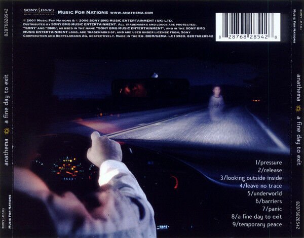 ANATHEMA – A FINE DAY TO EXIT (2001) - CD SIFIR