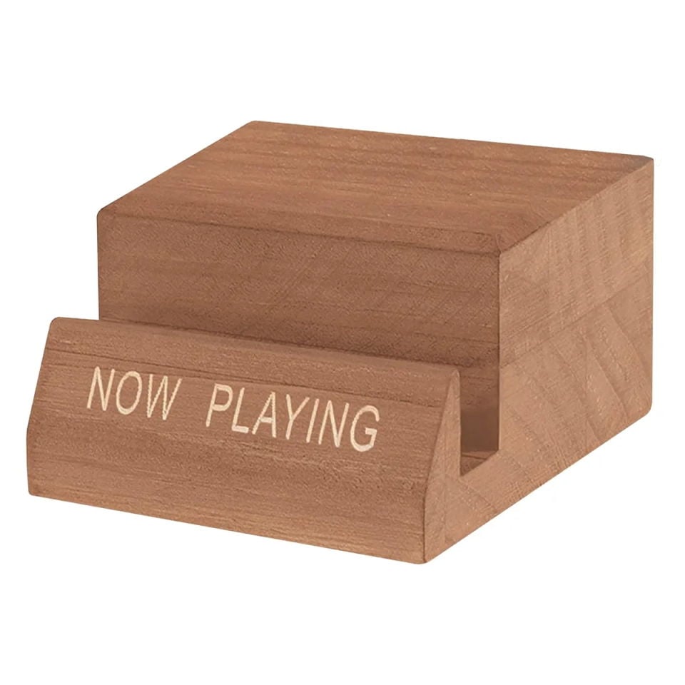 VINYLTONIC - NOW PLAYING WOODEN DISPLAY - AHŞAP PLAK SERGİLEME STANDI