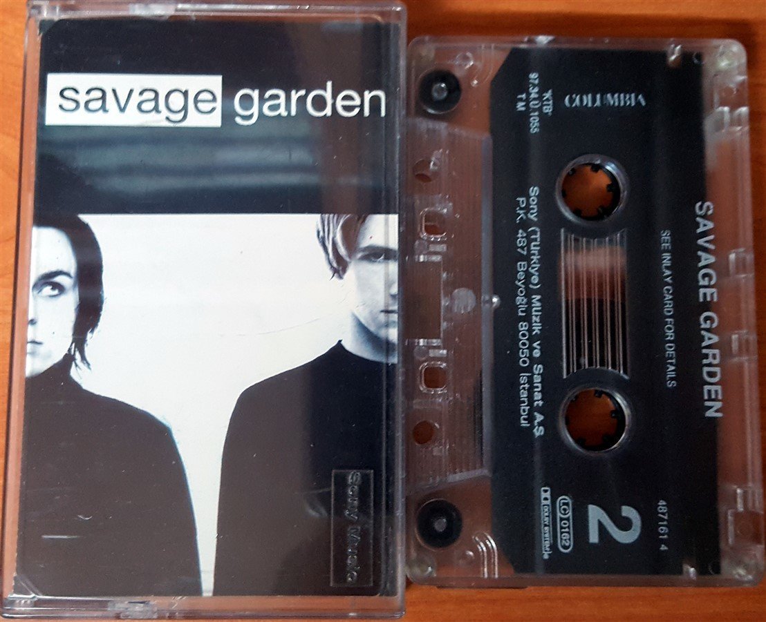 SAVAGE GARDEN - SAVAGE GARDEN (1997) SONY CASSETTE MADE IN TURKEY ''USED''