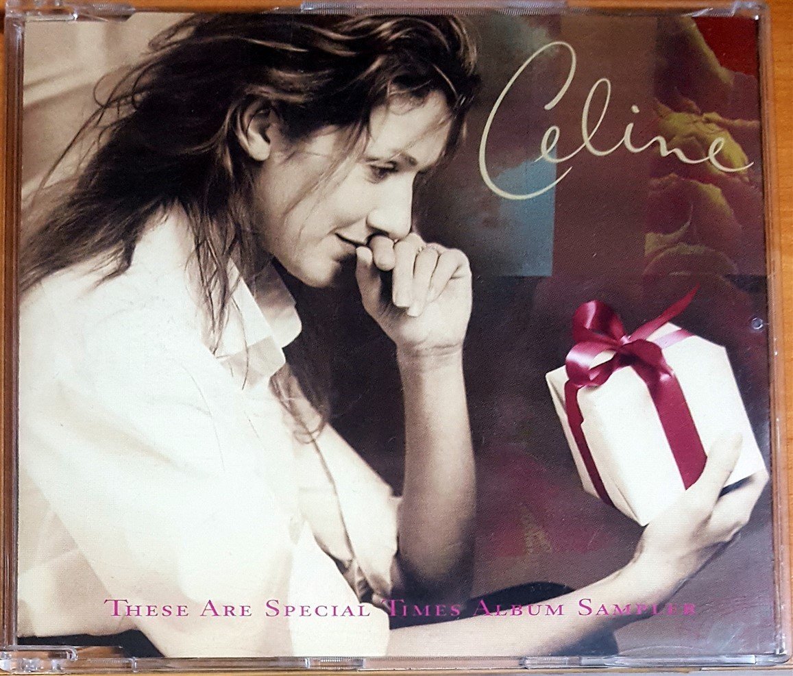 CELINE DION - THESE ARE SPECIAL TIMES ALBUM SAMPLER (1998) COLUMBIA PROMO SINGLE CD 2.EL