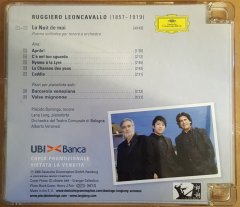 LEONCAVALLO - LA NUIT DE MAI (2008) PLACIDO DOMINGO LANG LANG - CD 2.EL