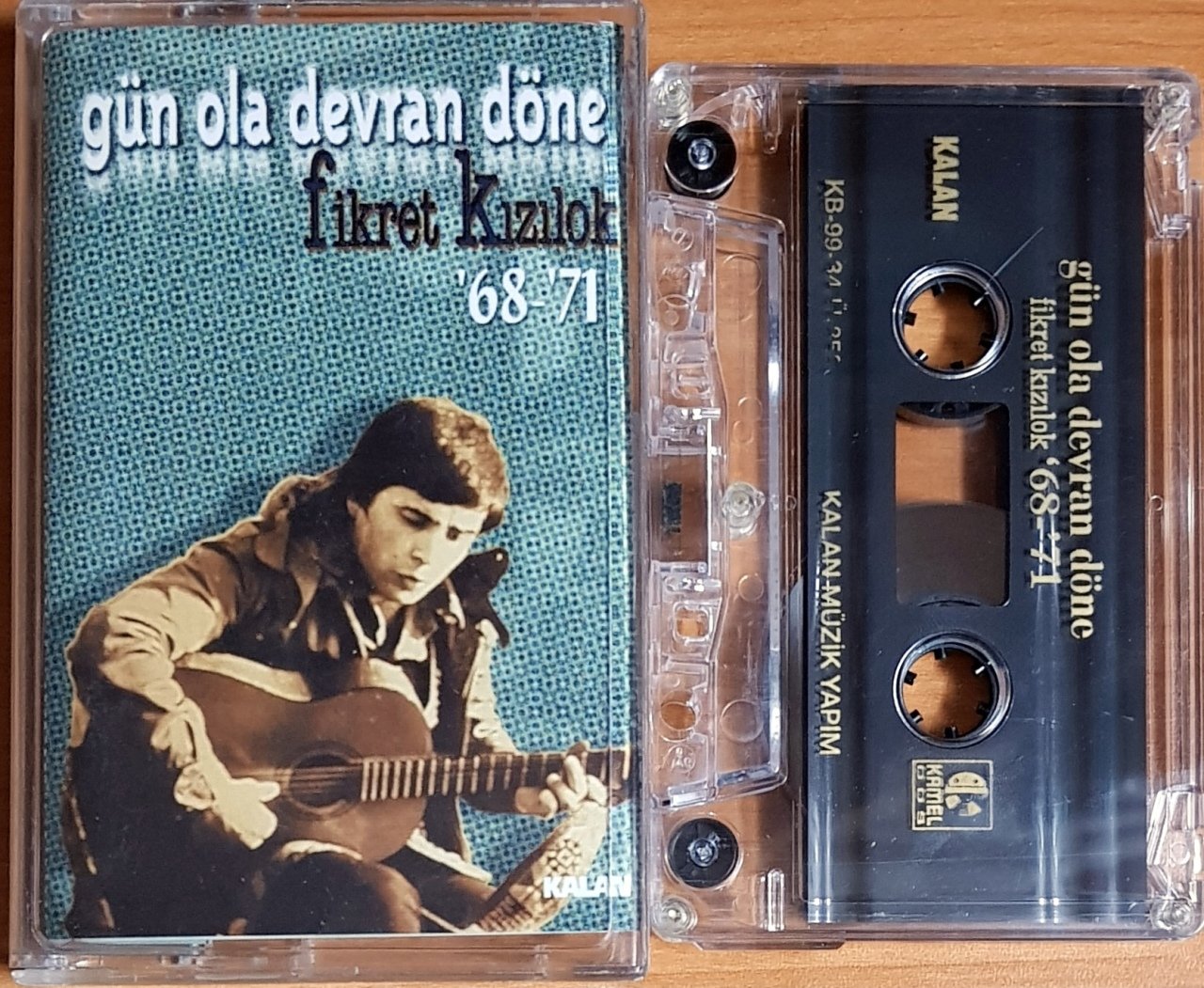 FİKRET KIZILOK - GÜN OLA HARMAN DÖNE '68-'71 (1999) KALAN MÜZİK KASET 2.EL