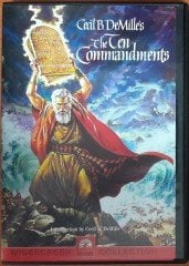 THE TEN COMMANDMENTS - CHARLTON HESTON - YUL BRYNNER - CECILE B. DeMILLE - 2DVD 2.EL 1. BÖLGE TR ALTYAZI YOKTUR