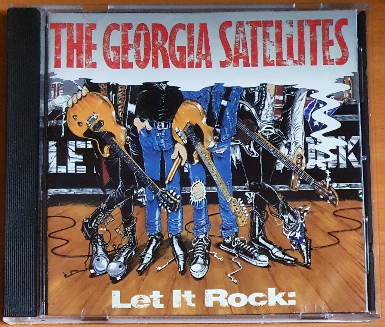THE GEORGIA SATELITES - LET IT ROCK: THE BEST OF (1993) - CD 2.EL