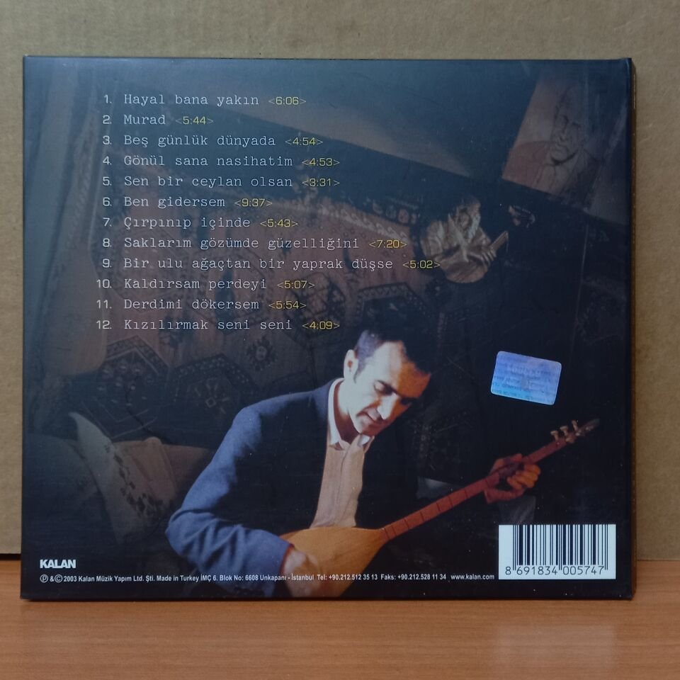 CENGİZ ÖZKAN - SAKLARIM GÖZÜMDE GÜZELLİĞİNİ / AŞIK VEYSEL TÜRKÜLERİ (2003) - CD 2.EL