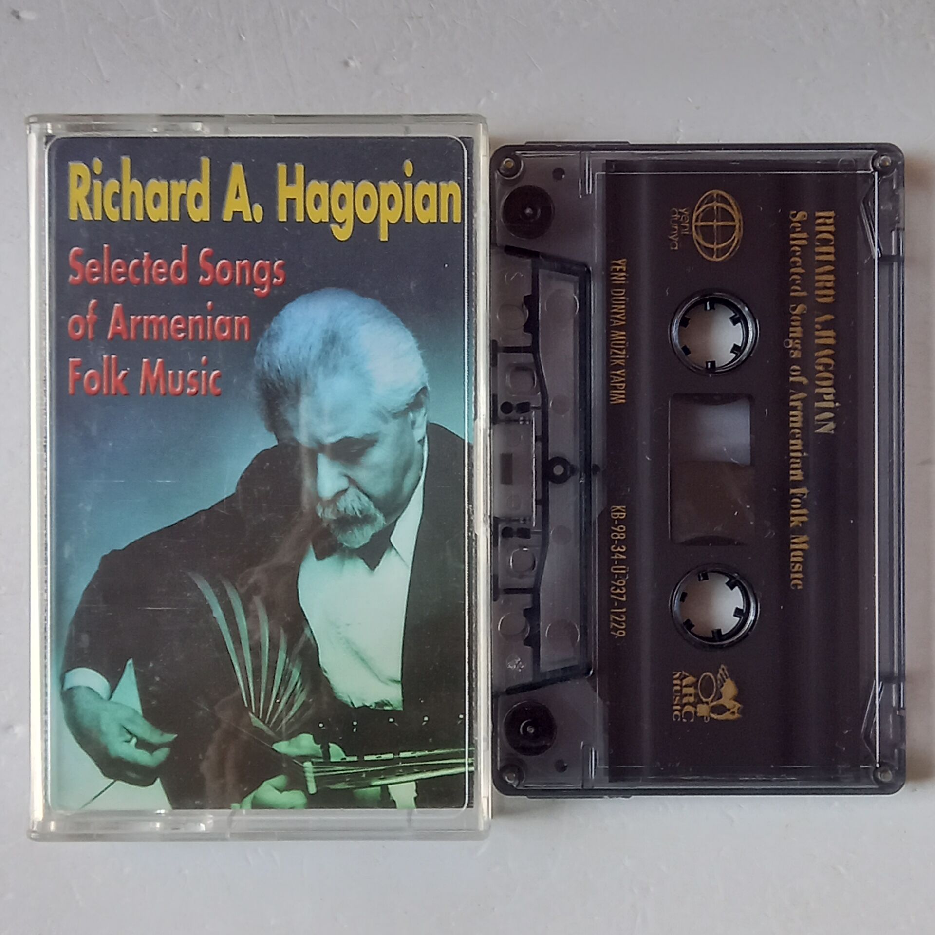 RICHARD A. HAGOPIAN - SELLECTED SONGS OF ARMENIAN FOLK MUSIC (1998) - KASET 2.EL